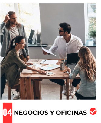 negocios y oficinas